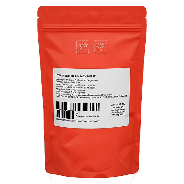 Sizzle - Hybrid Terp Hash - Jack Herer