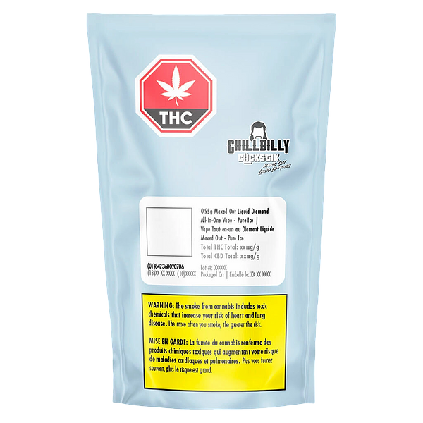 ClickStix by Chillbilly - Maxed Out Liquid Diamond All In One Vape - Pure Ice