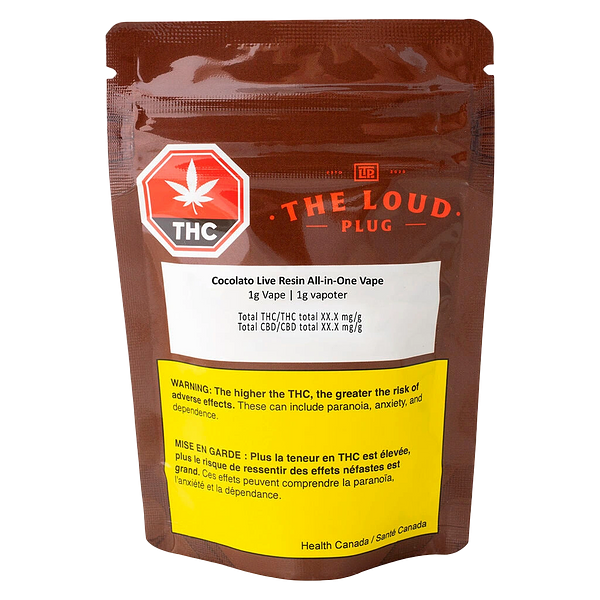 The Loud Plug - Cocolato Live Resin All-in-One Vape