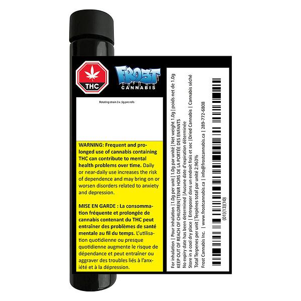 Frost Cannabis - Khalifa Mints Pre Roll image 3