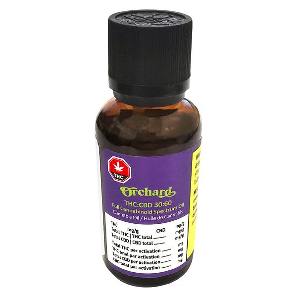 Orchard - THC:CBD 30:60 Full Cannabinoid Spectrum Oil image 2