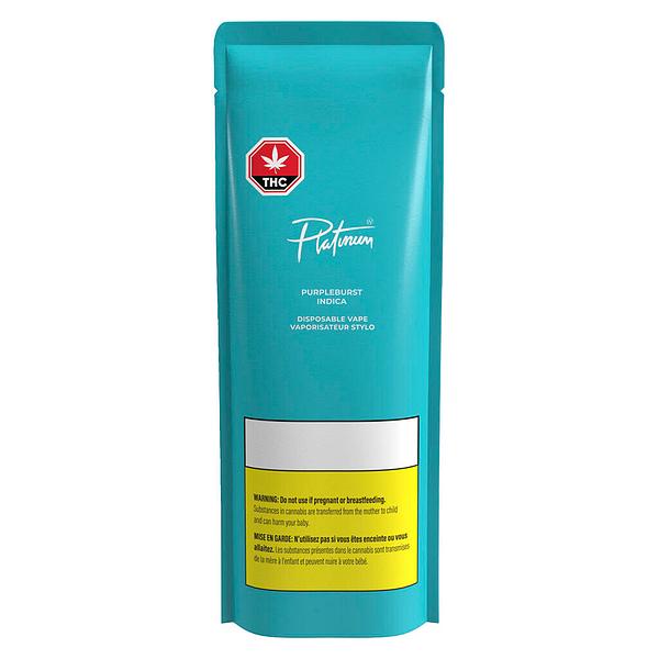 Platinum - Purpleburst All-In-One Disposable image 2
