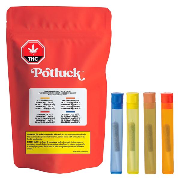 Potluck - Canada Collection Pre-Roll Taster Packs image 4