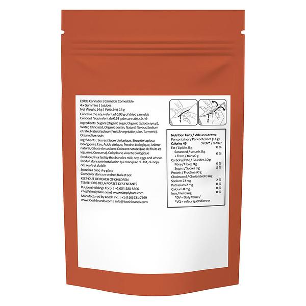 Simply Bare - White Rainbow Organic Live Rosin Gummies image 3