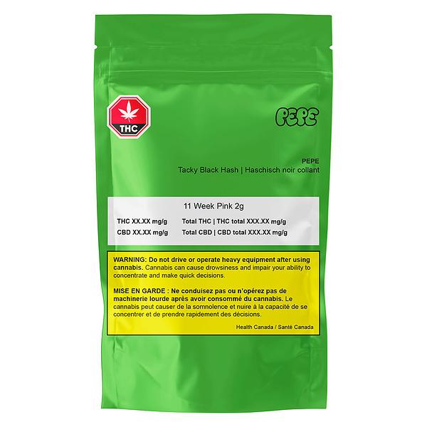 Pepe - Tacky Black Hash 11 Week Pink image 2