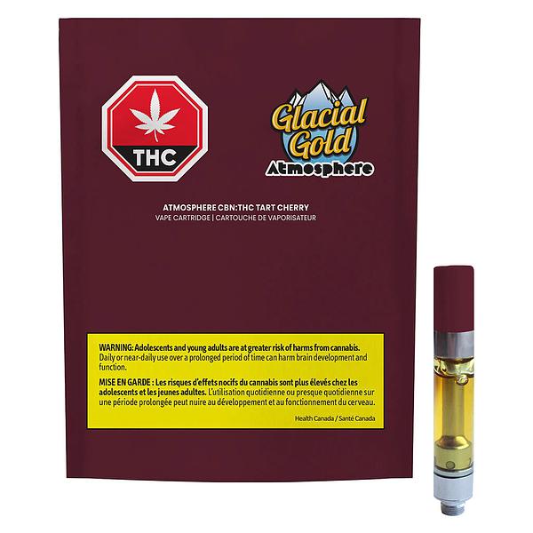 Glacial Gold - Atmosphere Cbn:Thc Tart Cherry 510 Thread Cartridge image 4