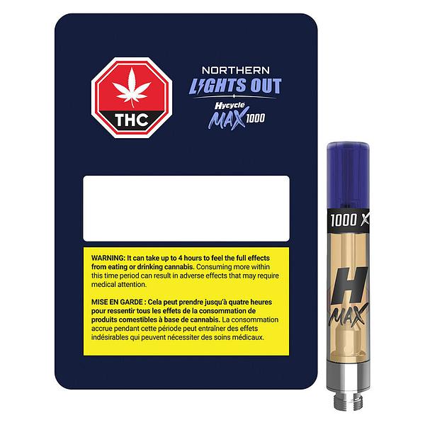 HycycleMAX - Northern Lights Out 1000 510 Thread Cartridge image 4