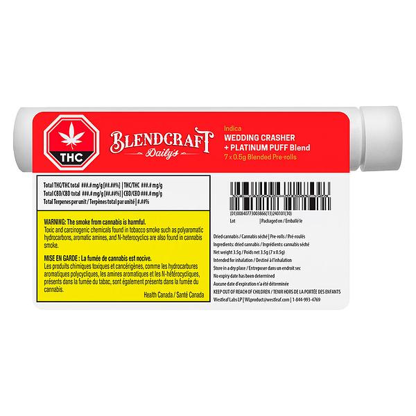 Blendcraft - Daily's Indica Pre-Roll image 3