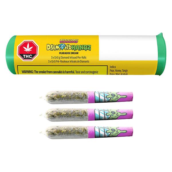 RIZZLERS - Diamond Handz - Pearadise Dream Diamond Infused Pre Roll image 4