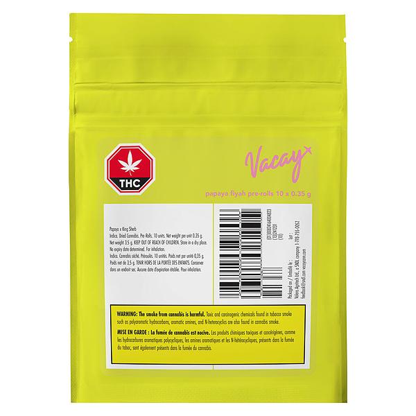 Vacay - Papaya Fiyah Pre Roll image 2
