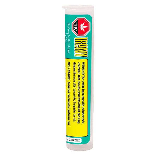 IRONY - Blueberry Muffin Infused Pre-Roll