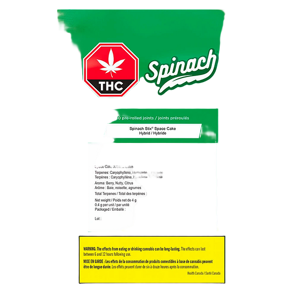 Spinach - Stix Space Cake Pre-Roll