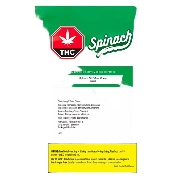 Spinach - Stix Sour Chem Pre-Roll