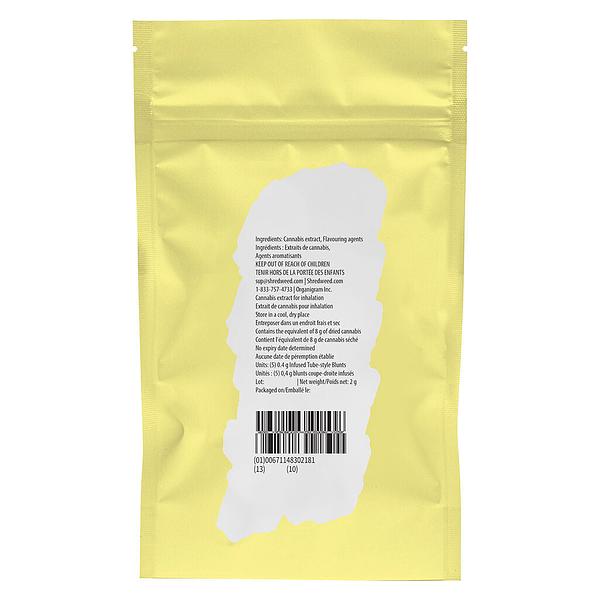 SHRED - Pineapple Kush Heavy Slims Infused Pre Roll image 3