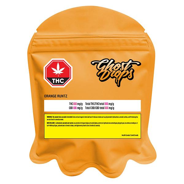 Ghost Drops - White R*ntz Ghost Gummies (Orange R*ntz) image 2
