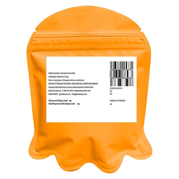 Ghost Drops - White R*ntz Ghost Gummies (Orange R*ntz) image 3