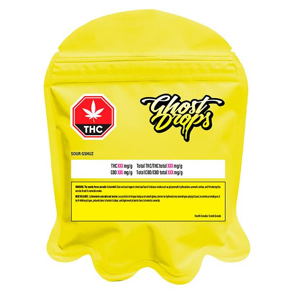 Ghost Drops - Sour Gshuz Ghost Gummies (Strawberry) image 2