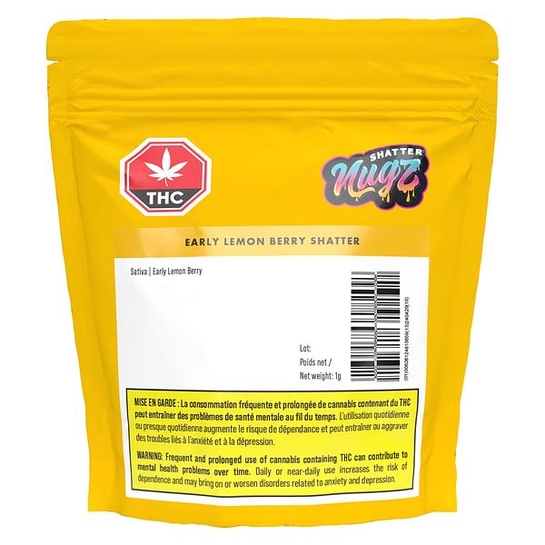 Nugz Shatter - Early Lemon Berry Shatter image 2
