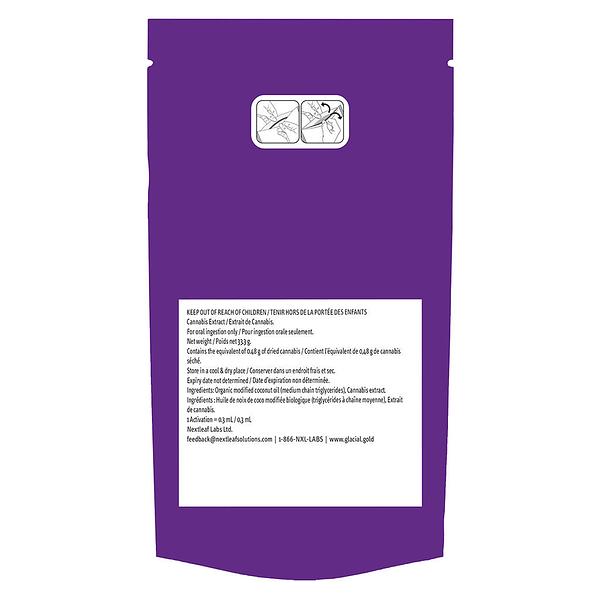 Glacial Gold - Atmosphere Cbn:Thc 15:15 Oil Drops image 3