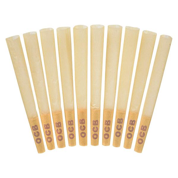 OCB - Virgin Unbleached Cones 1 1/4