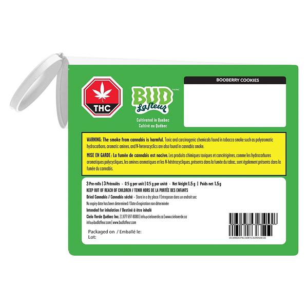 Bud Lafleur - Booberry Cookies Pre-Roll image 3