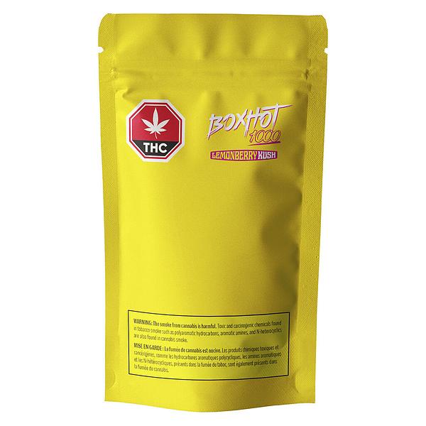 BOXHOT - Lemonberry Kush 510 Thread Cartridge image 2