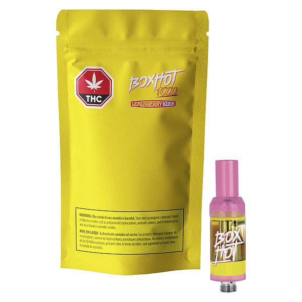 BOXHOT - Lemonberry Kush 510 Thread Cartridge image 4