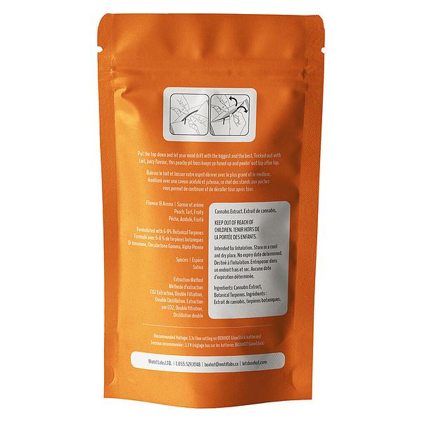 BOXHOT Cruise Control - Daytona Peach Thc + Cbg 510 Thread Cartridge image 3