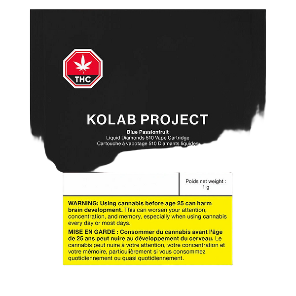 Kolab Project - Blue Passionfruit Diamonds 510 Thread Cartridge