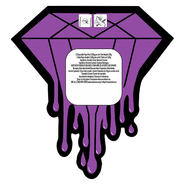 Status - Grape Blast Liquid Diamond Disposable