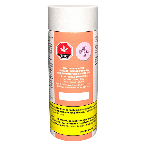 Hifeelu - Anytime Smooths CBD Kief Infused Pre-Roll Pack