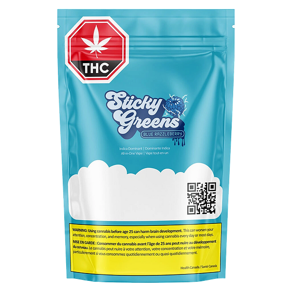 Sticky Greens - Blue Razzleberry Dripbar All-In-One