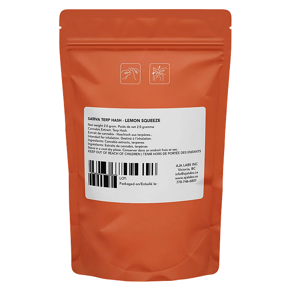 Sizzle Boosted - Sativa Terp Hash - Lemon Squeeze