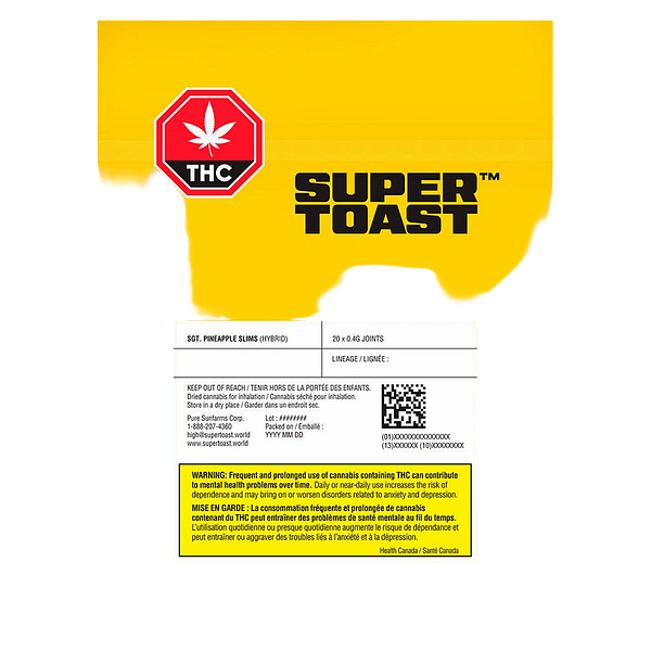 Super Toast - Sgt. Pineapple Slims Pre-Roll