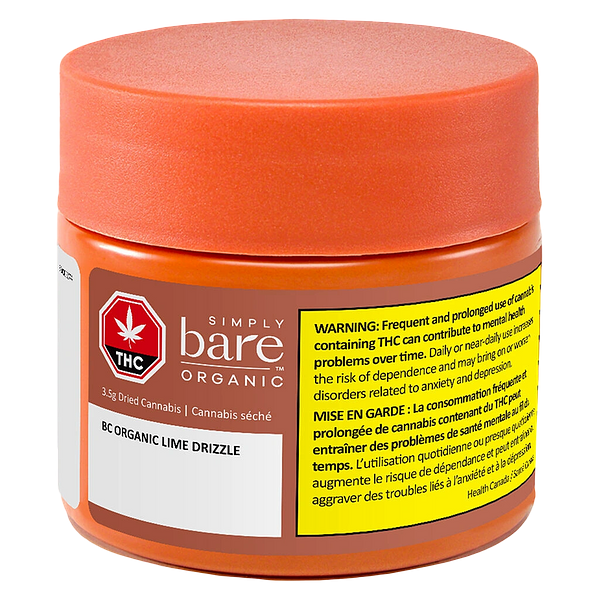 Simply Bare - BC Organic Lime Drizzle