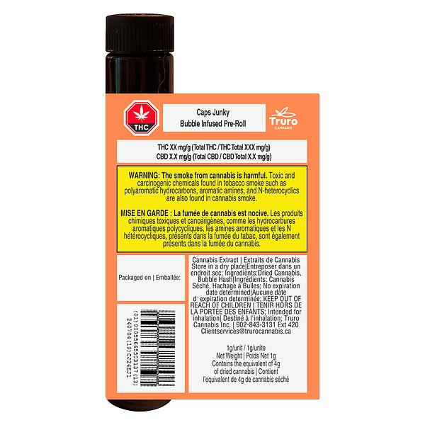 Truro - Caps Junky Bubble Infused Pre-Roll image 3