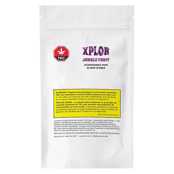 XPLOR - Jungle Fruit Disposable Vape image 2