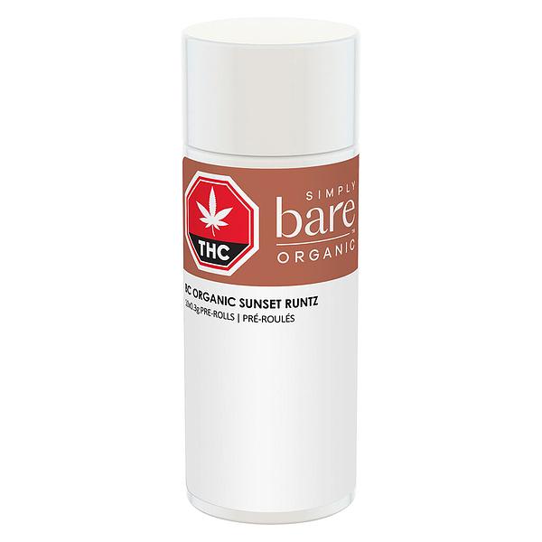 Simply Bare - Bc Organic Sunset Runtz Pre Roll LTO image 2