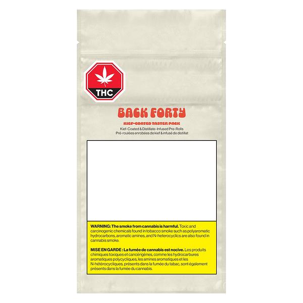 Back Forty - Kief Coated Taster Pack Infused Pre Roll image 2