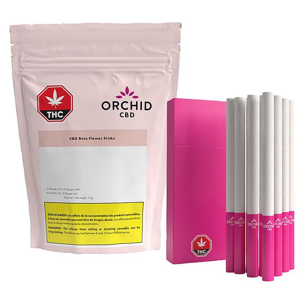 Orchid CBD - CBD Rntz Flower Sticks image 4