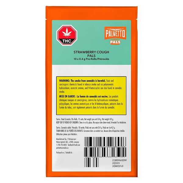 Palmetto - Strawberry Cough Pals Pre-Roll image 3