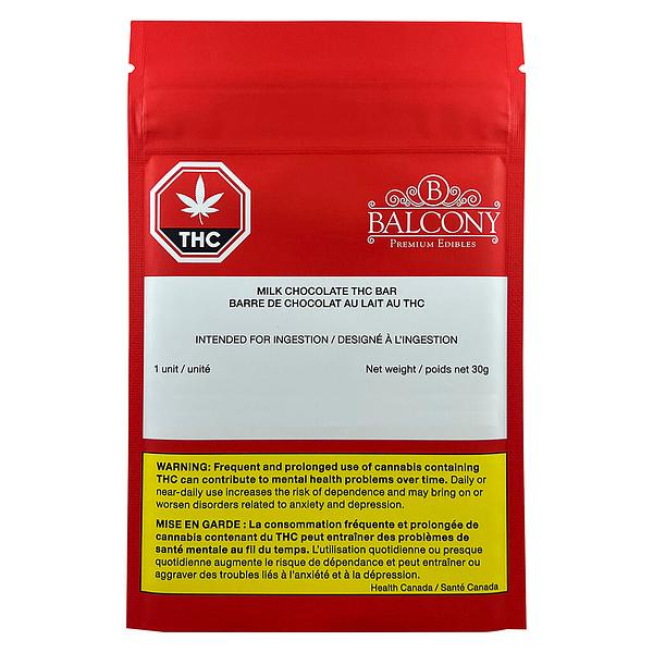 Balcony - Milk Chocolate Thc Bar image 2