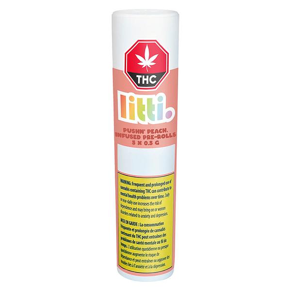 LITTI. - Pushn' Peach Infused Pre Roll image 5