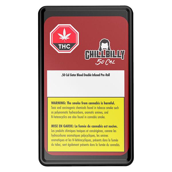 Chillbilly - .50 Cal Gator Blood Double Infused Pre Roll image 2