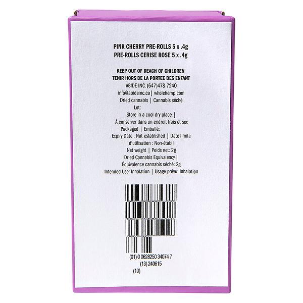 Abide - Pink Cherry Pre Roll image 4