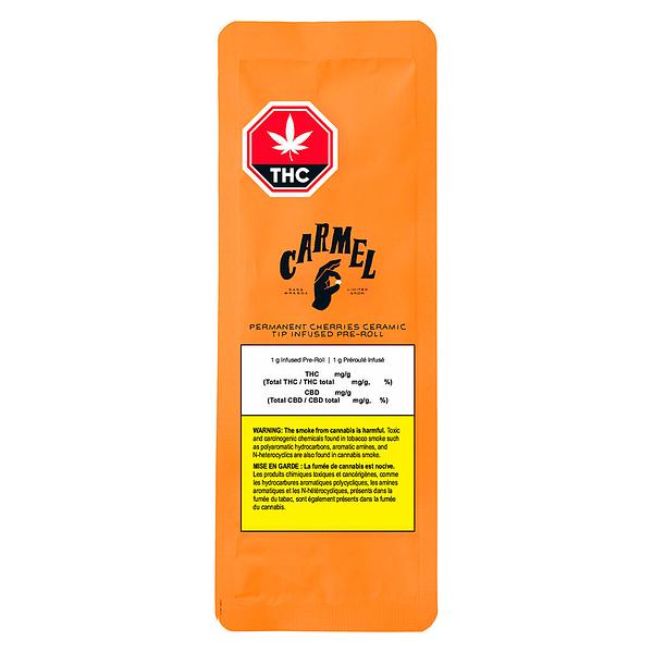 Carmel - Permanent Cherries Ceramic Tip Infused Pre-Roll image 2