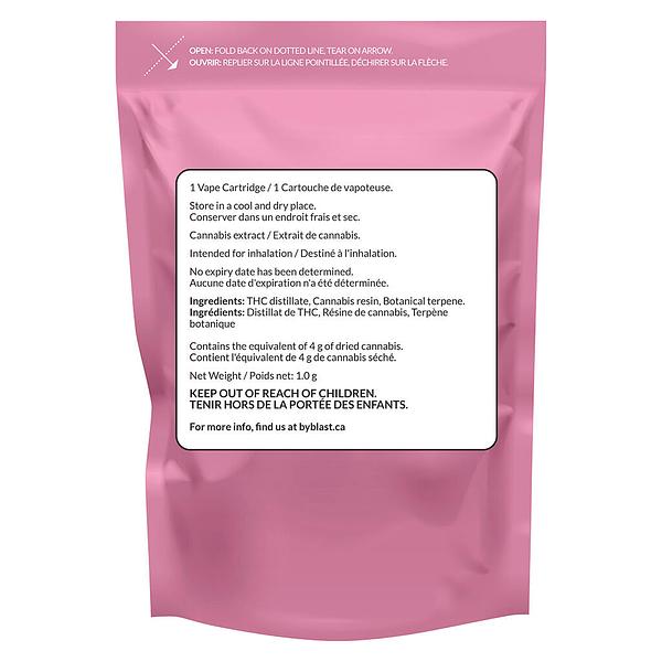 BLAST - Cosmic Cotton Candy Resin Infused 510 Thread Cartridge image 3