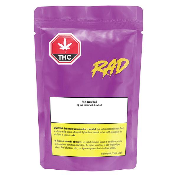 RAD - Rocket Fuel Live Resin with Dab Cart image 2