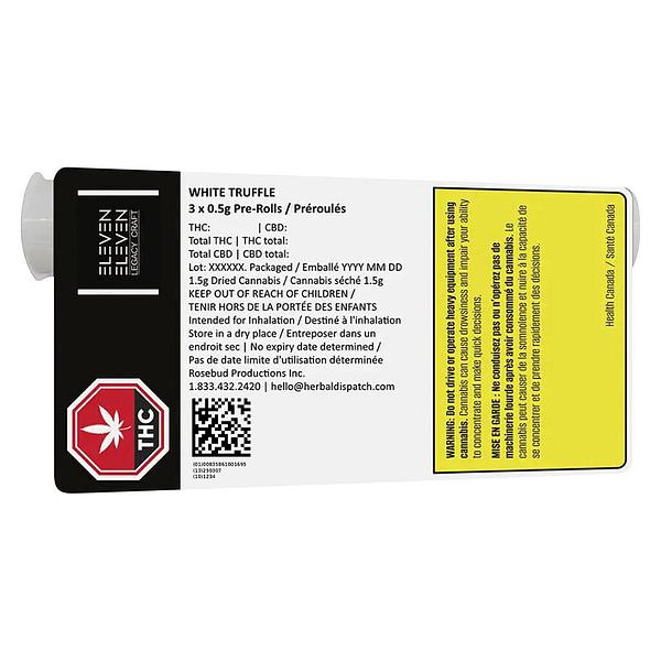 Eleven Eleven Legacy Craft - White Truffle Pre-Roll image 3