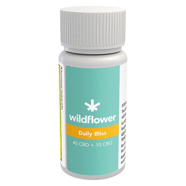 Wildflower - Daily Bliss CBD:CBG (40:10) image 2